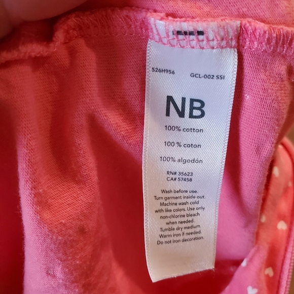 Carters 3 Just One You Baby Girl Footed Pajamas Sleep PJs Pink Koala Hedgehog NB - Picture 6 of 13